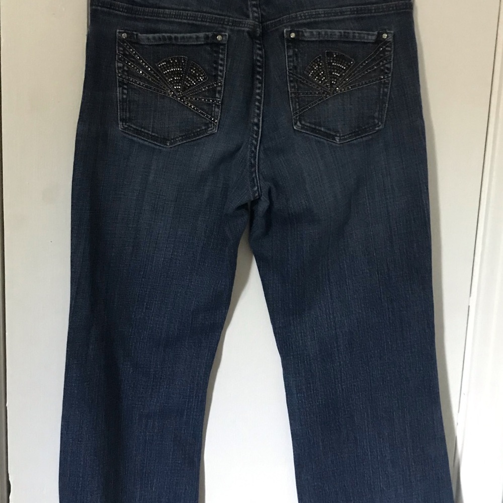 White House Black Market blanc straight jeans 6R - Picture 7 of 7